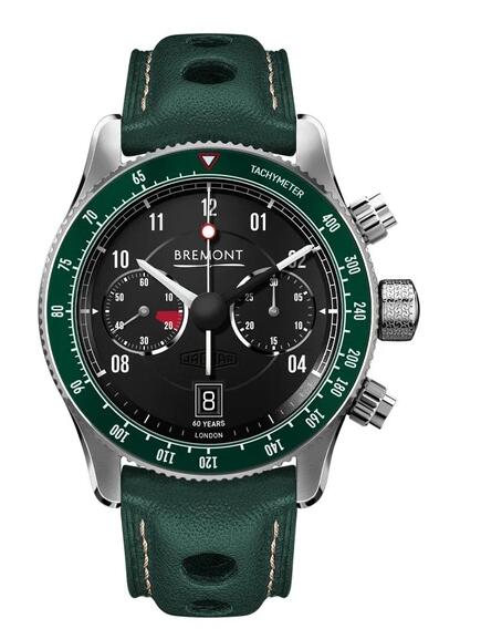 Bremont JAGUAR E-TYPE 60TH Green Replica Watch